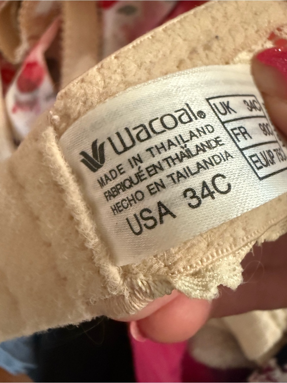 Wacoal  Bra in Nude - 34C - Picture 5 of 5